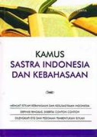 KAMUS SASTRA INDONESIAN  & KEBAHASAAN