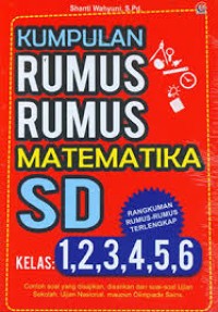 Image of KUMPULAN RUMUS RUMUS MATEMATIKA SD