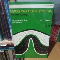 METODE DAN ANALISIS PENELITIAN MENCARI HUBUNGAN