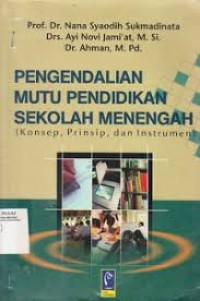 PENGENDALIAN MUTU PENDIDIKAN SEKOLAH MENENGAH